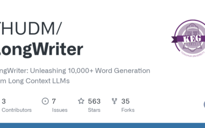 LongWriter: cette nouvelle IA capable de générer des textes de 10 000 mots