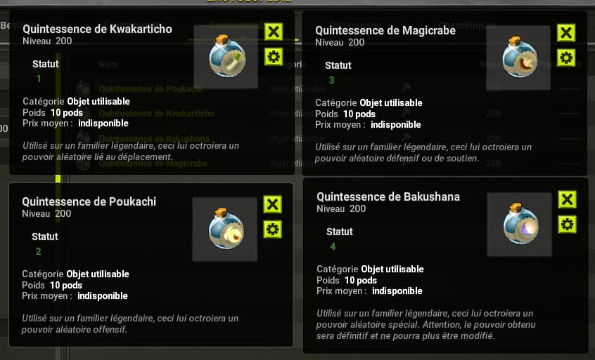 quintessence dofus2 quintessence dofus2